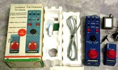 Hanimex 666S Compact Full Featured TV Game (blue)